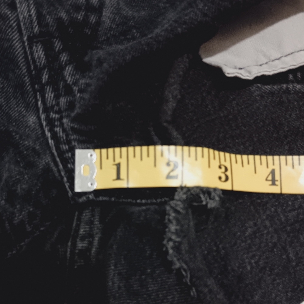 Levis 501 High Rise cut off Button Fly Shorts Size L/31 - Picture 14 of 14